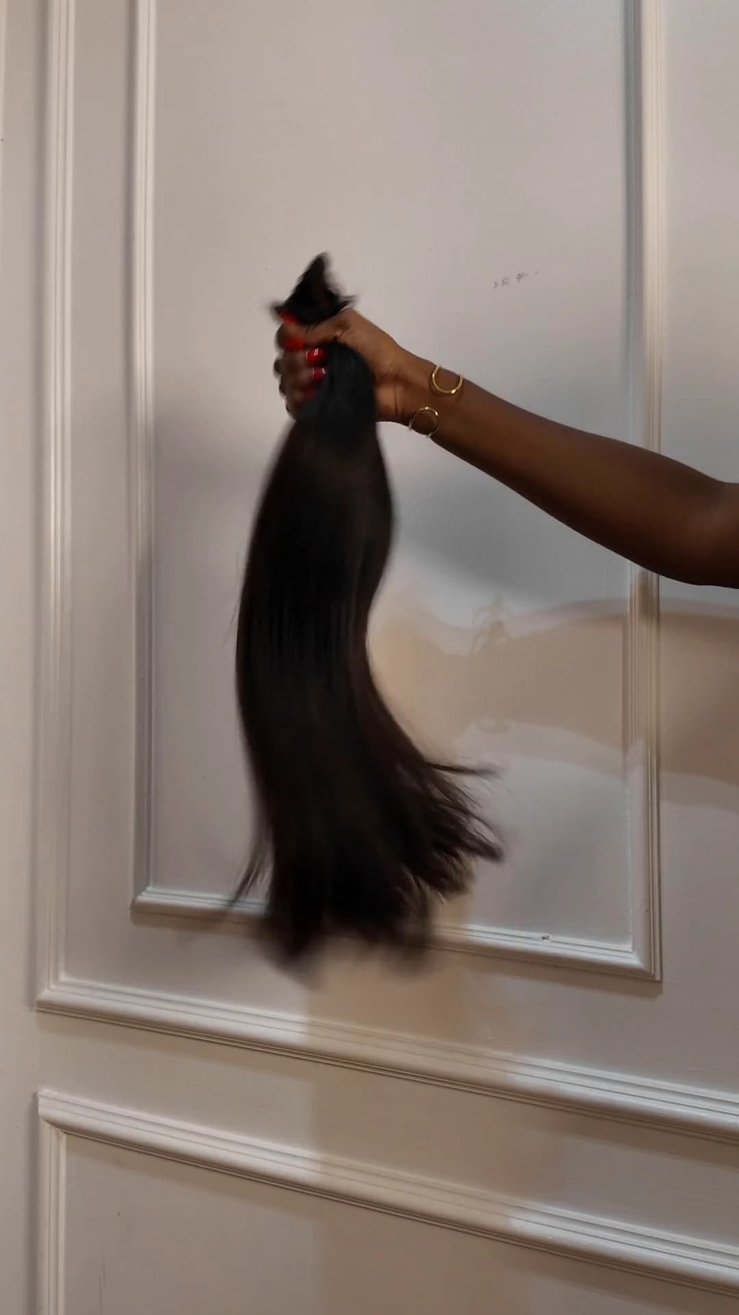 Raw Vietnamese Straight Hair Texture