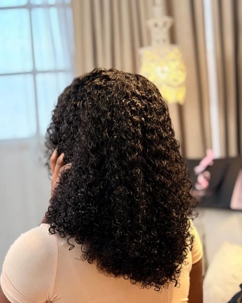 Raw Pixie Curls & Defined Ringlets